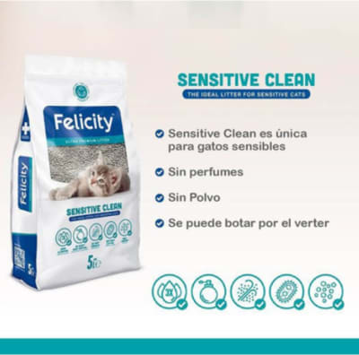Arena Felicity Sensitive Clean 4Kg/5L Arena Felicity Sensitive Clean 4Kg/5L