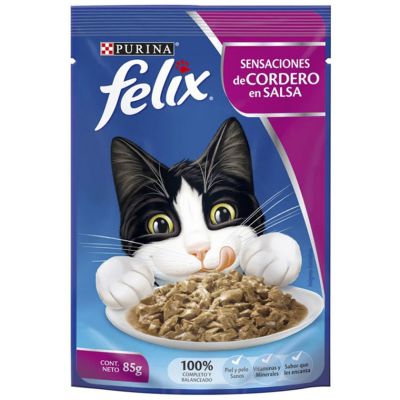 Felix Adultos Cordero en Salsa 85gr Felix Adultos Cordero en Salsa 85gr