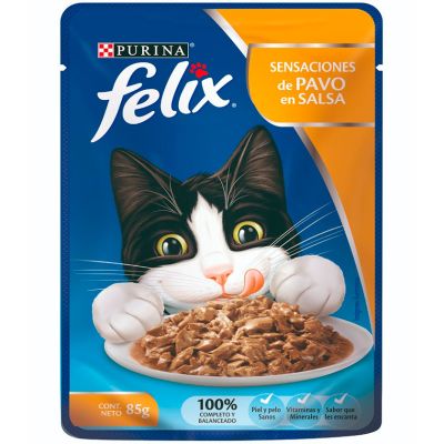 Felix Adultos Pavo en Salsa 85gr Felix Adultos Pavo en Salsa 85gr