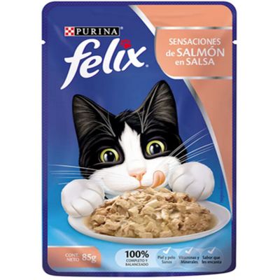 Felix Adultos Salmón en Salsa 85gr Felix Adultos Salmón en Salsa 85gr