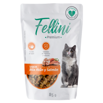 Fellini Mix Atún y Salmón 85gr Fellini Mix Atún y Salmón 85gr
