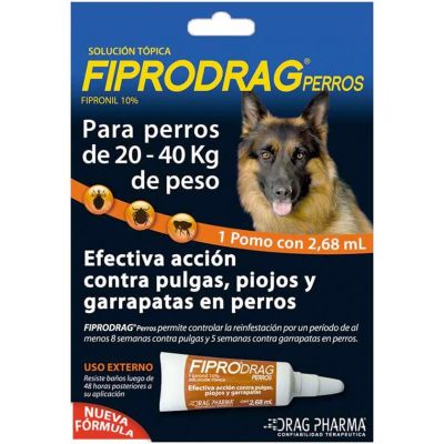 Fiprodrag Pipetas 20 a 40kg Fiprodrag Pipetas 20 a 40kg