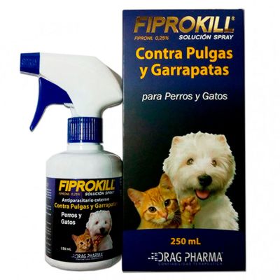 Fiprokill Spray Anti Pulgas y Garrapatas 250ml Fiprokill Spray Anti Pulgas y Garrapatas 250ml
