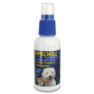 Fiprokill Spray Anti Pulgas y Garrapatas 50ml Fiprokill Spray Anti Pulgas y Garrapatas 50ml