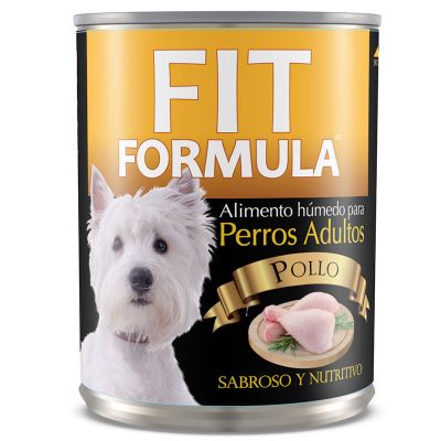 Fit Formula Lata Perro Adulto Pollo 280gr Fit Formula Lata Perro Adulto Pollo 280gr