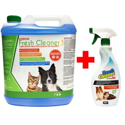 Fresh Cleaner Original 5 Litros + Fresh Cleaner Urine Bio Destroyer 500ml Fresh Cleaner Original 5 Litros + Fresh Cleaner Urine Bio Destroyer 500ml