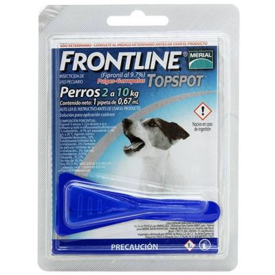 Frontline Topspot Pipetas hasta 10kg Frontline Topspot Pipetas hasta 10kg