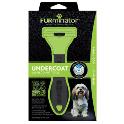 FURminator LONG HAIR deShedding Tools FOR DOG Small FURminator LONG HAIR deShedding Tools FOR DOG Small