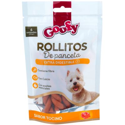 Goofy Rollitos de Panceta 70gr Goofy Rollitos de Panceta 70gr