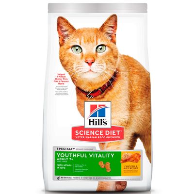 Hills Cat Youthfull Vitality 7+ 1.36kg Hills Cat Youthfull Vitality 7+ 1.36kg
