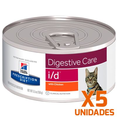 Hills i/d Felino Gastro Intestinal Lata pack 5 Unidades Hills i/d Felino Gastro Intestinal Lata pack 5 Unidades