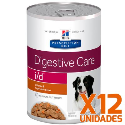 Hills i/D Canino Gastro Intestinal Lata 370gr Pack 12 unidades Hills i/D Canino Gastro Intestinal Lata 370gr Pack 12 unidades