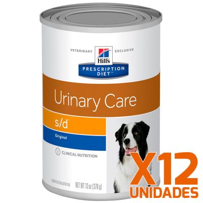 Hills s/d Canino Urinary Lata 370gr Pack 12 unidades Hills s/d Canino Urinary Lata 370gr Pack 12 unidades