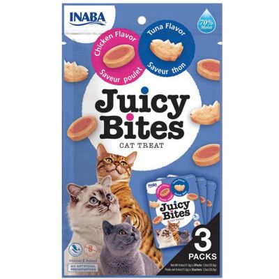 Inaba Juicy Bites Atún y Pollo 33.9gr Inaba Juicy Bites Atún y Pollo 33.9gr