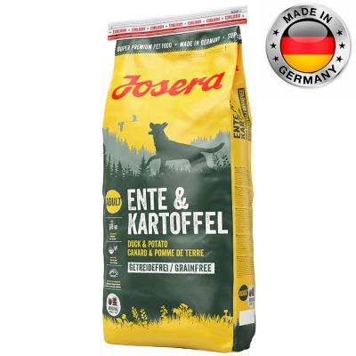 Josera Dog Adult Grain Free Ente Kartoffel (Pato) 15kg Josera Dog Adult Grain Free Ente Kartoffel (Pato) 15kg