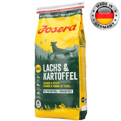 Josera Dog Adult Grain Free Lach Kartoffel (Salmón) 15kg Josera Dog Adult Grain Free Lach Kartoffel (Salmón) 15kg