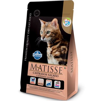 Matisse Gatos Adultos Castrados Salmón 2kg Matisse Gatos Adultos Castrados Salmón 2kg