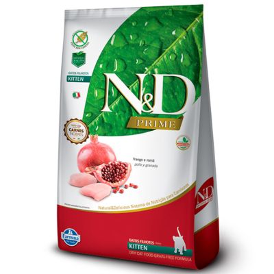 Natural and Delicious Grain Free Feline Kitten Pollo y Granada 1.5kg Natural and Delicious Grain Free Feline Kitten Pollo y Granada 1.5kg