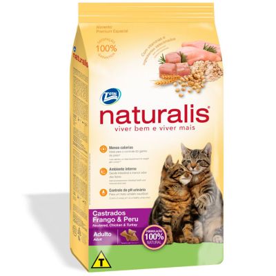 Naturalis Gatos Castrados Pollo y Pavo 1kg Naturalis Gatos Castrados Pollo y Pavo 1kg