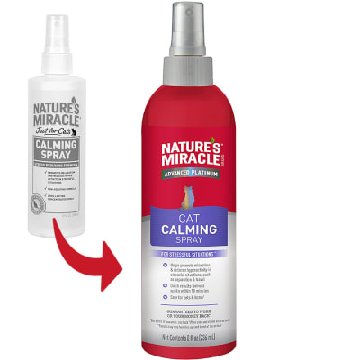 Natures Miracle No Stress Calming Cat Spray 236ml Natures Miracle No Stress Calming Cat Spray 236ml