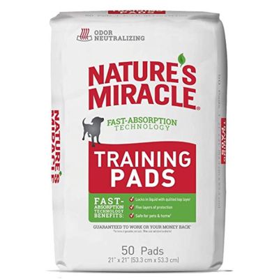 Natures Miracle Paños de Entrenamiento 50 Unidades Natures Miracle Paños de Entrenamiento 50 Unidades