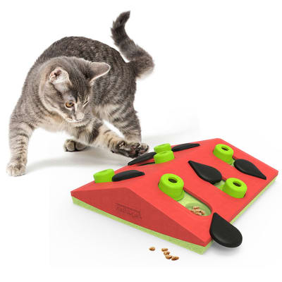 Nina Ottosson Puzzle Melon Madness Nivel 2 Juguete para Gatos Nina Ottosson Puzzle Melon Madness Nivel 2 Juguete para Gatos