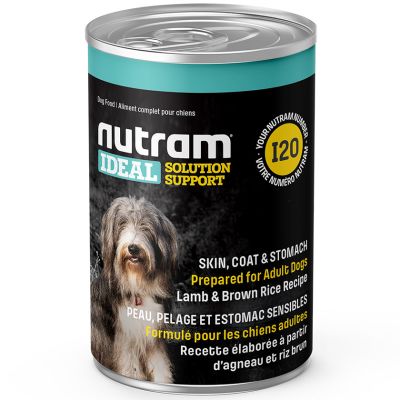 Nutram I20 Ideal Skin Coat Lata 369gr Nutram I20 Ideal Skin Coat Lata 369gr