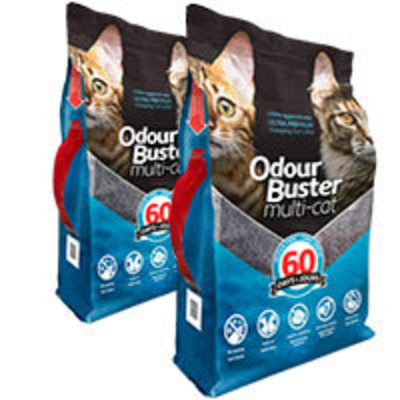 Odour Buster Multi Cat - Arena Sanitaria Super Premium Pack 24kg Odour Buster Multi Cat - Arena Sanitaria Super Premium Pack 24kg