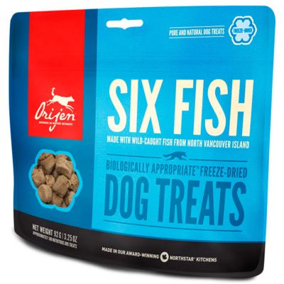 Orijen Dog Six Fish Treats 42.5gr Orijen Dog Six Fish Treats 42.5gr