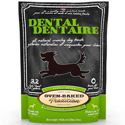 Oven Baked Dog Dental Treats 284gr Oven Baked Dog Dental Treats 284gr