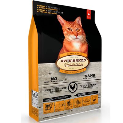 Oven Baked Cat Traditional Senior and Light Chicken 2.27kg Oven Baked Cat Traditional Senior and Light Chicken 2.27kg