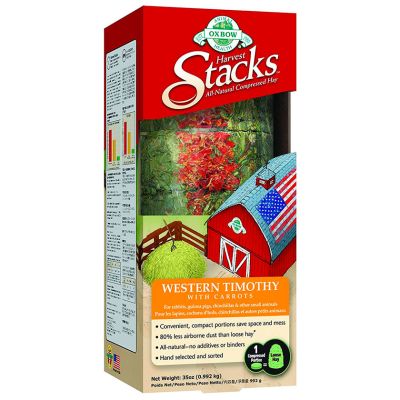 Oxbow Harvest Stacks Timothy Zanahoria 1kg Oxbow Harvest Stacks Timothy Zanahoria 1kg