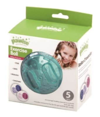 Pawise Bola de Ejercicio para Animales Pequeños Pawise Bola de Ejercicio para Animales Pequeños
