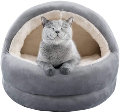 Pawise Cama Iglú Gris para Gatos Pawise Cama Iglú Gris para Gatos