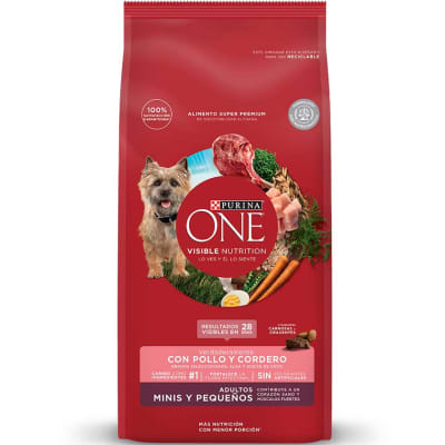 PURINA® ONE® Adulto Mini y Pequeño Pollo y Cordero 2kg PURINA® ONE® Adulto Mini y Pequeño Pollo y Cordero 2kg