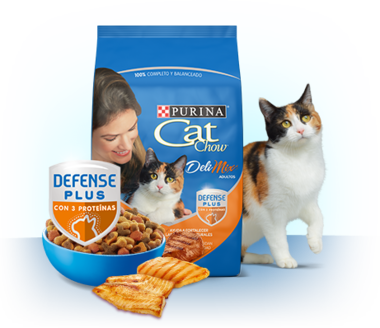 Purina Cat Chow Adultos Delimix con Defense Plus 21kg Purina Cat Chow Adultos Delimix con Defense Plus 21kg
