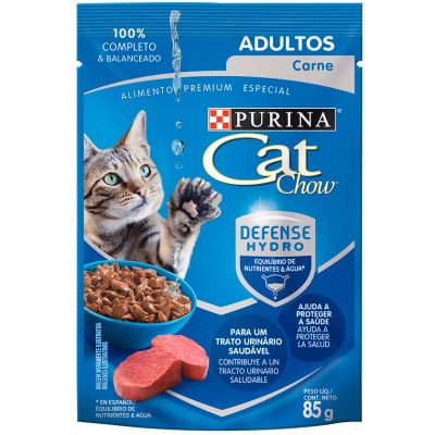 Purina Cat Chow Hydro Adultos Carne 85gr Purina Cat Chow Hydro Adultos Carne 85gr
