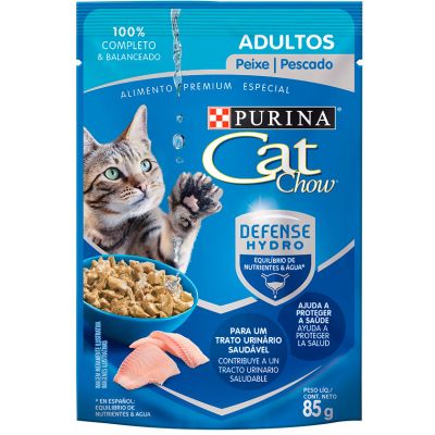 Purina Cat Chow Hydro Adultos Pescado 85gr Purina Cat Chow Hydro Adultos Pescado 85gr
