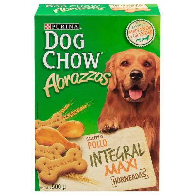 Purina Dog Chow Abrazzos Integral Maxi 500gr Purina Dog Chow Abrazzos Integral Maxi 500gr