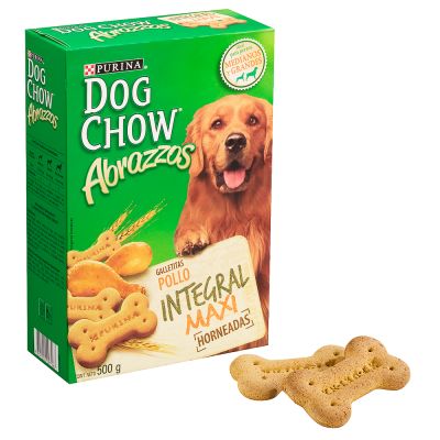 Purina Dog Chow Abrazzos Integral Maxi 500gr Purina Dog Chow Abrazzos Integral Maxi 500gr