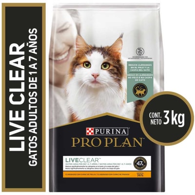 Purina PRO PLAN® Adulto Live Clear 3kg Purina PRO PLAN® Adulto Live Clear 3kg