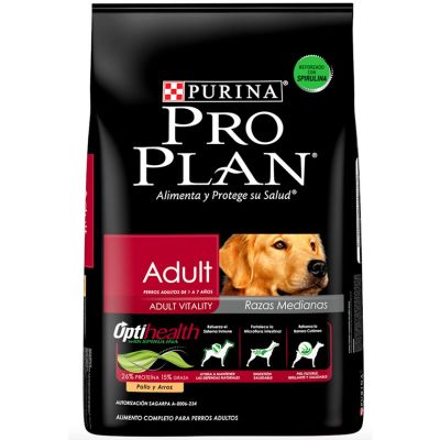 Purina Pro Plan Adult Razas Medianas con OptiLife 3kg Purina Pro Plan Adult Razas Medianas con OptiLife 3kg