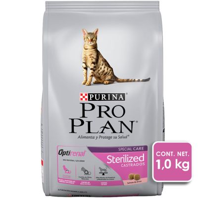 Purina Pro Plan Cat Sterilized con OptiRenal 1kg Purina Pro Plan Cat Sterilized con OptiRenal 1kg