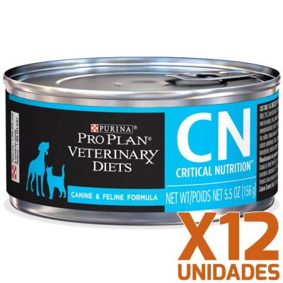 Purina Pro Plan CN Critical Nutrition Canino y Felino 156gr X 12 UNIDADES Purina Pro Plan CN Critical Nutrition Canino y Felino 156gr X 12 UNIDADES