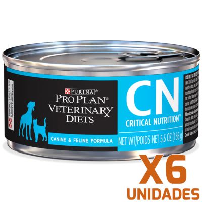 Purina Pro Plan CN Critical Nutrition Canino y Felino 156gr X 6 UNIDADES Purina Pro Plan CN Critical Nutrition Canino y Felino 156gr X 6 UNIDADES