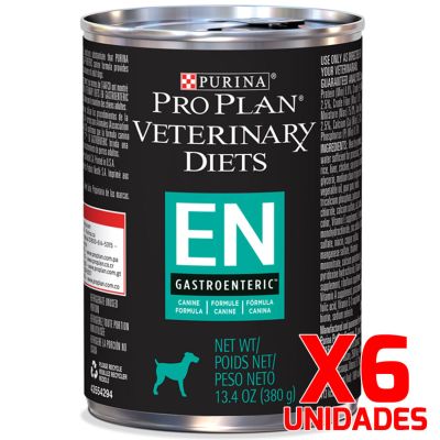 Purina Pro Plan EN Gastroenteric Canino Lata 380gr Pack 6 unidades Purina Pro Plan EN Gastroenteric Canino Lata 380gr Pack 6 unidades