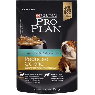 Purina Pro Plan Pouch Reduced Calorie Dog Pavo en Salsa 100gr Purina Pro Plan Pouch Reduced Calorie Dog Pavo en Salsa 100gr
