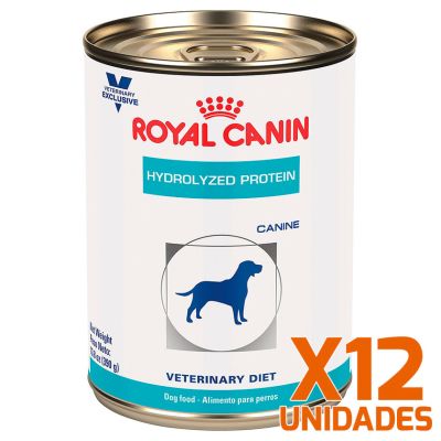 Royal Canin Latas Vet Diet Canine Hydrolyzed Protein x 12 Unidades Royal Canin Latas Vet Diet Canine Hydrolyzed Protein x 12 Unidades