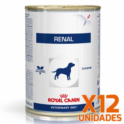Royal Canin Latas Vet Diet Canine Renal Support x 12 Unidades Royal Canin Latas Vet Diet Canine Renal Support x 12 Unidades