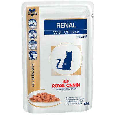 Royal Canin Pouch Vet Diet Felino Renal 85gr Royal Canin Pouch Vet Diet Felino Renal 85gr